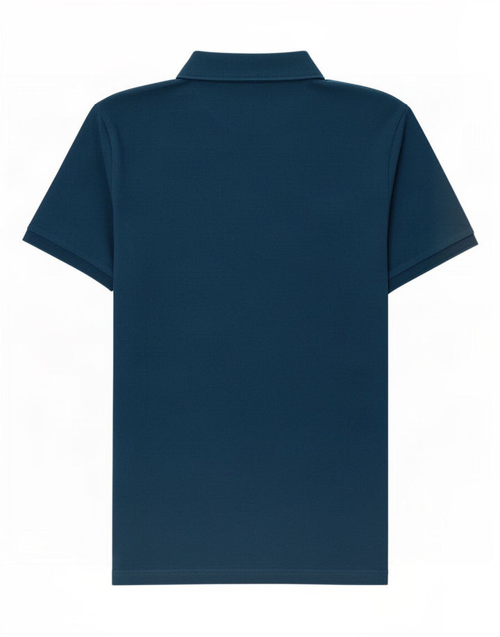 Lyle & Scott Herren-Poloshirt, große blaue Baumwolle