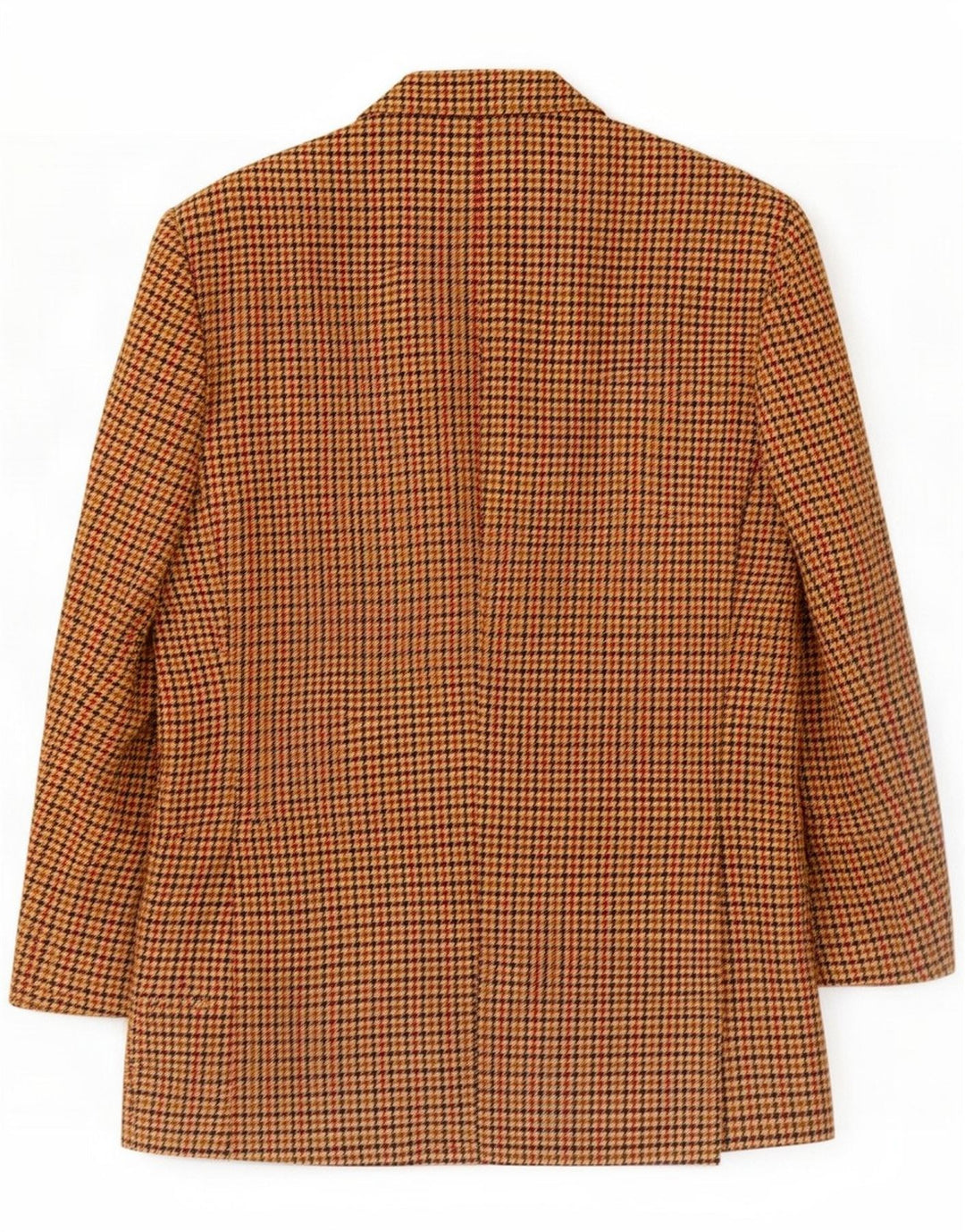 Trussardi Herren Blazer Jacke IT 50 Große braune Hahnentrittwolle