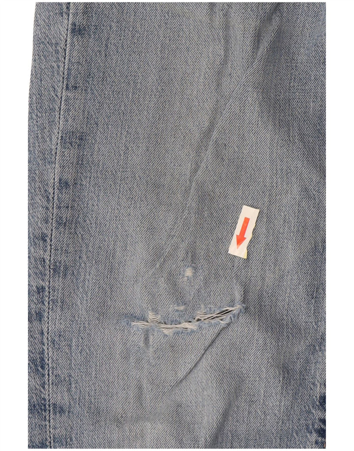 Levi's Damen 511 Slim Jeans W30 L30 Blaue Baumwolle