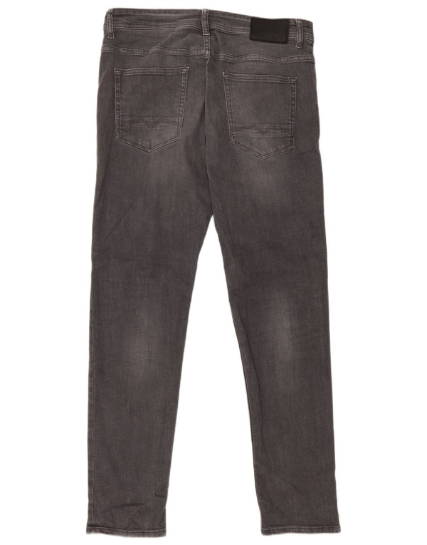 Hugo Boss Mens Tapered Jeans W32 L31 Grey