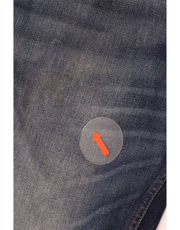 Jack & Jones Herren-Jeansshorts mit normaler Passform, Mittel W32 Blau