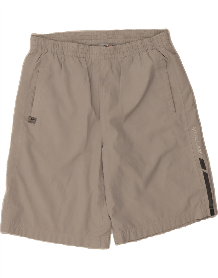 REEBOK Mens Sport Shorts XS  Grey Polyester Vintage Reebok and Second-Hand Reebok from Messina Hembry 