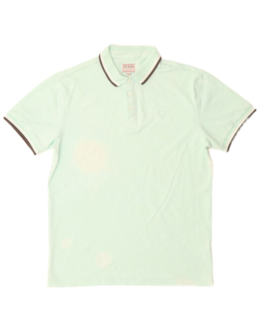 GUESS Herren Poloshirt Small Grün