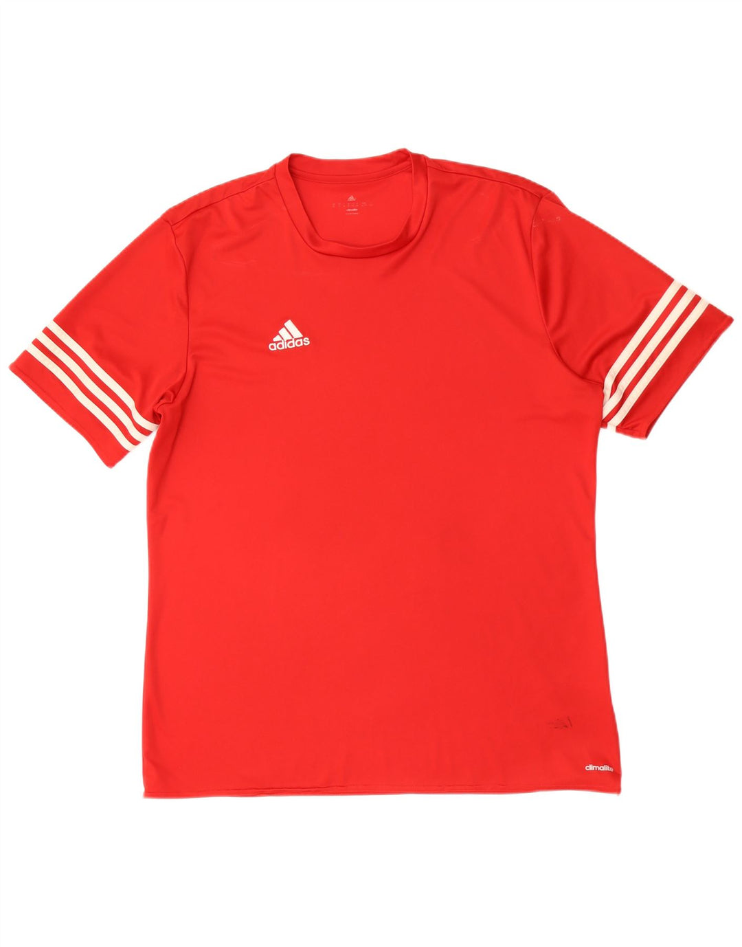 Adidas Herren Climalite T-Shirt Top XL Rot Polyester
