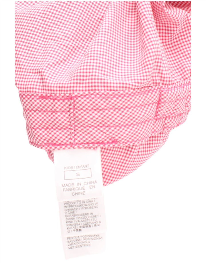 Jack Wolfskin Neck Drape Trapper-Mütze für Mädchen, 4–5 Jahre, klein, rosa Hahnentrittmuster