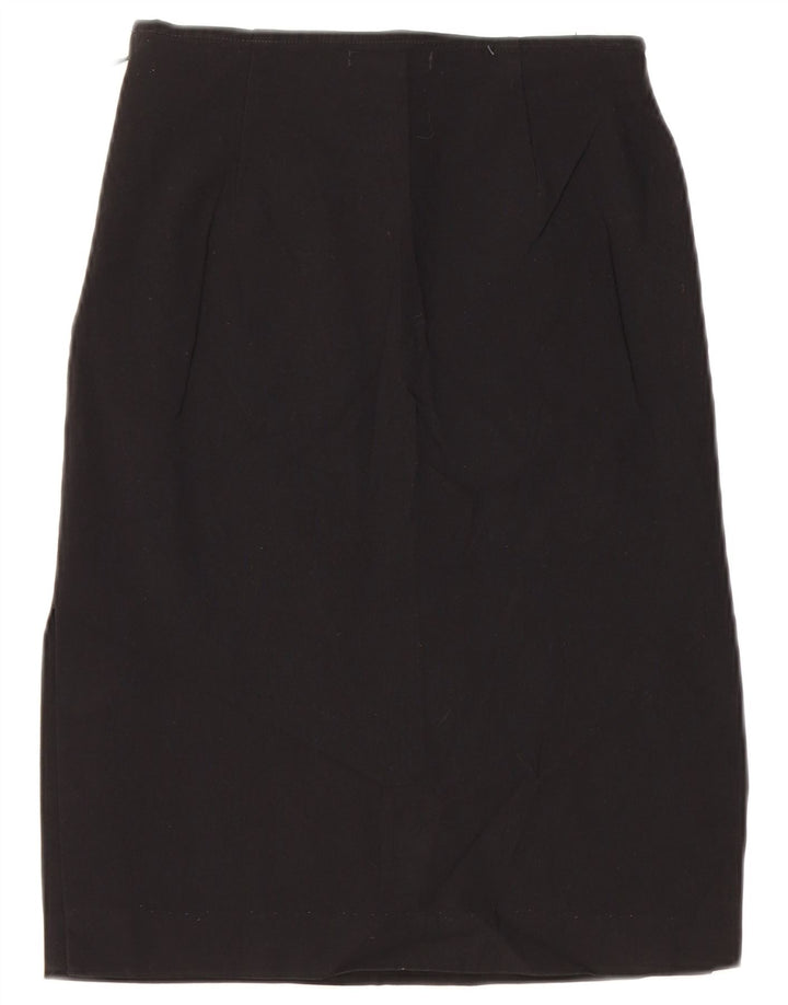 Zara Damen Bleistiftrock EU 36 XS W26 Schwarz