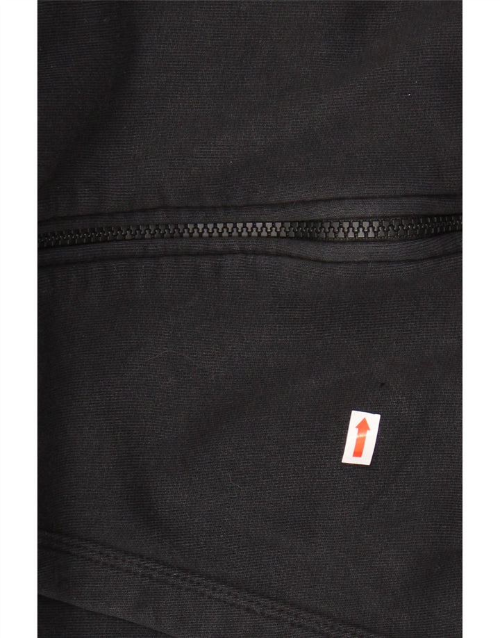 NIKE Herren-Kapuzenpullover mit Reißverschluss, mittelschwarz