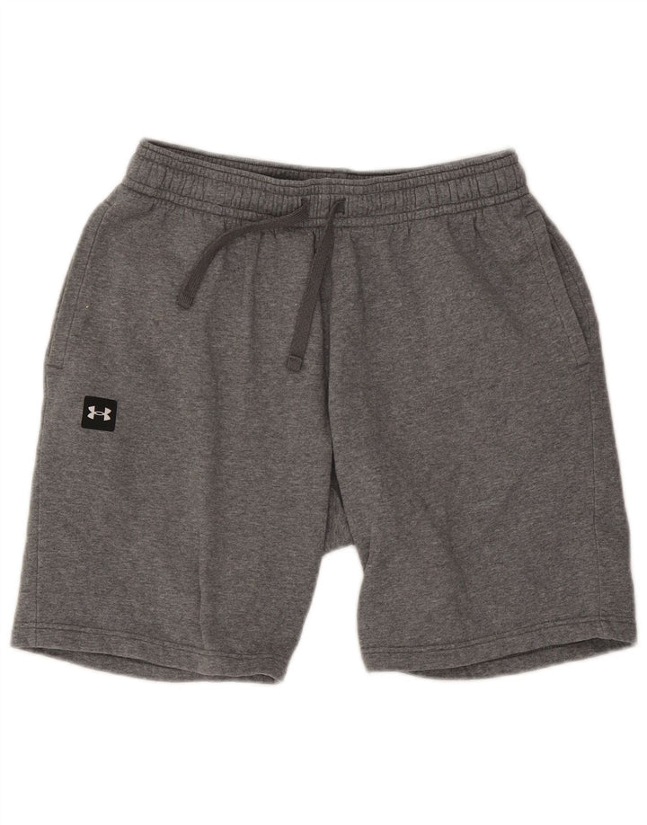 Under Armour Herren-Sportshorts, große graue Baumwolle