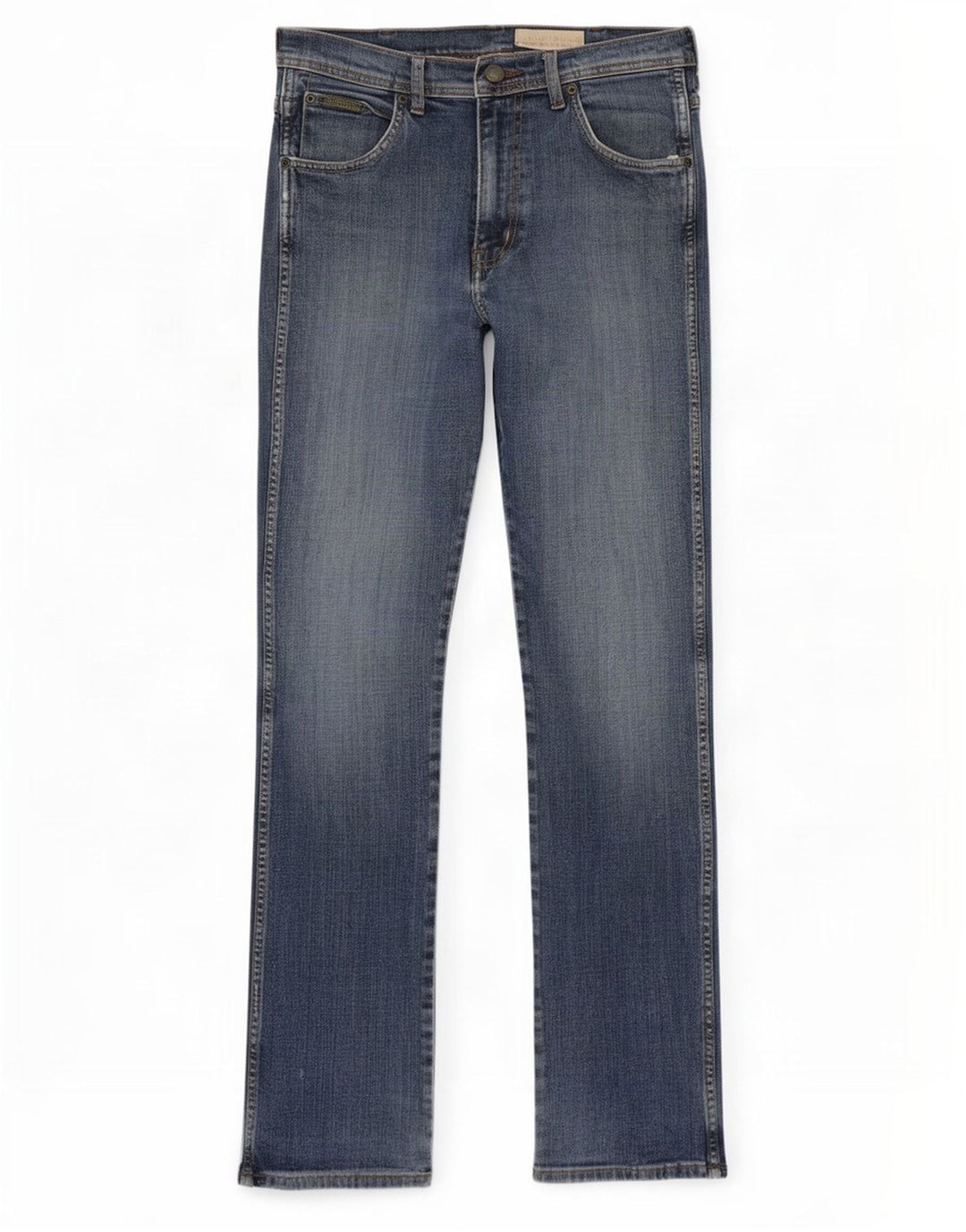 Wrangler Herren Straight Jeans W30 L34 Blaue Baumwolle