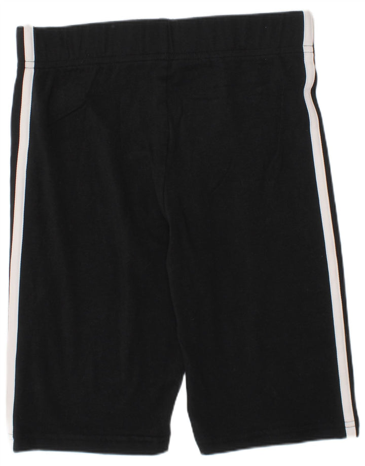 Adidas Sportshorts für Mädchen, 11–12 Jahre, schwarze Baumwolle