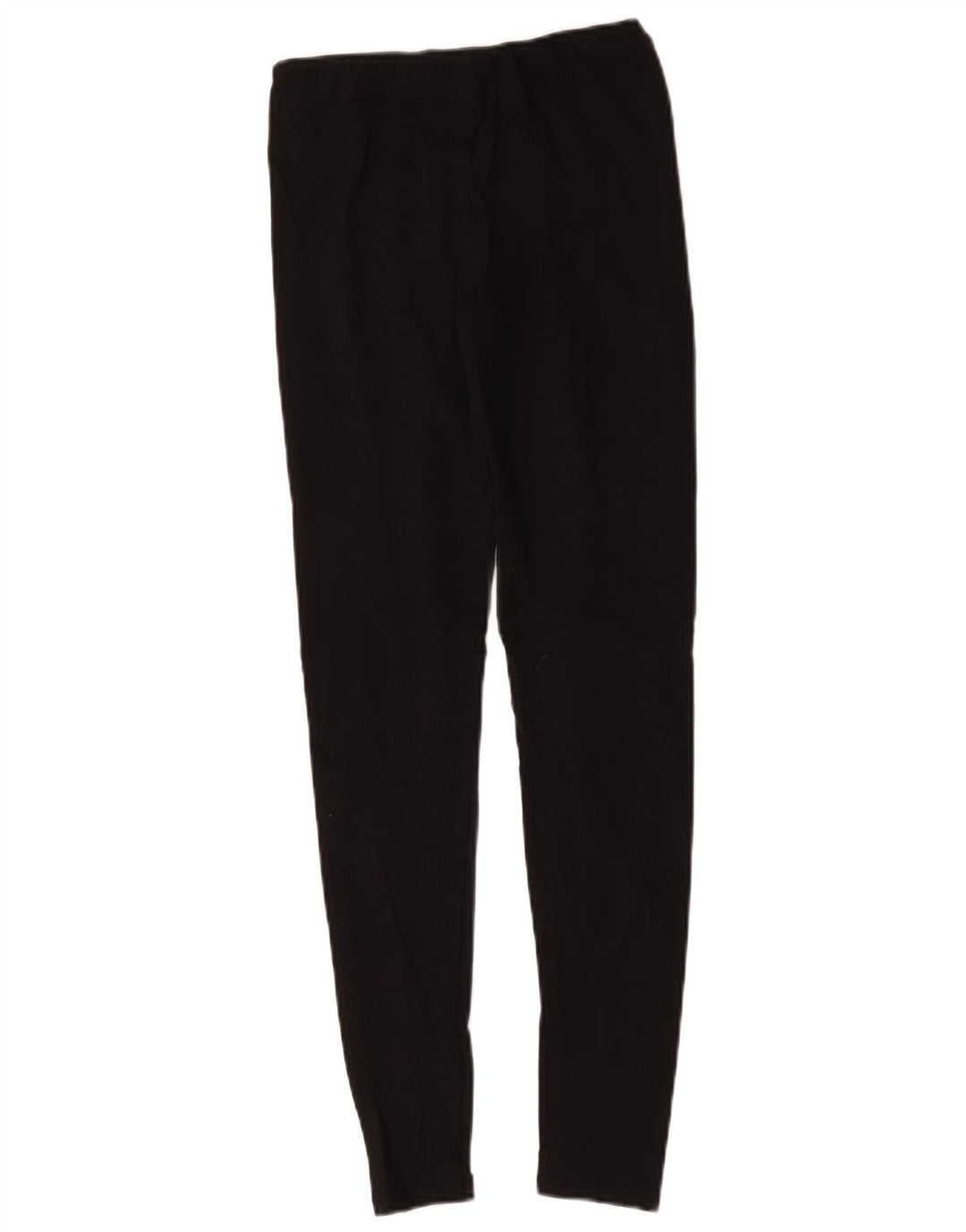Ellesse Womens Graphic Leggings UK 8 Small Schwarze Baumwolle