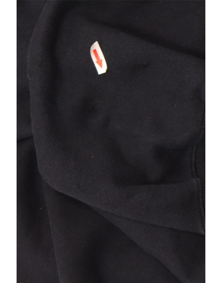 Champion Herren-Sweatshirt-Pullover, groß, schwarze Baumwolle