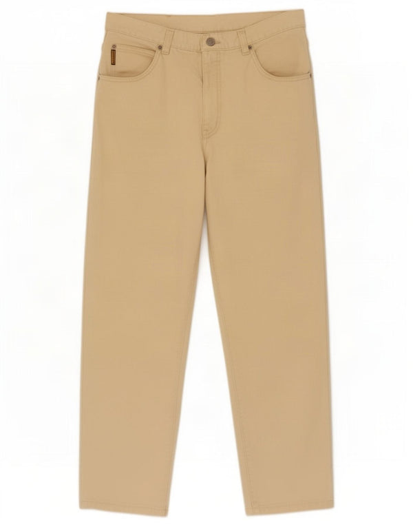 Armani Damen Tapered Casual Hose IT 44 Medium W28 L28 Beige