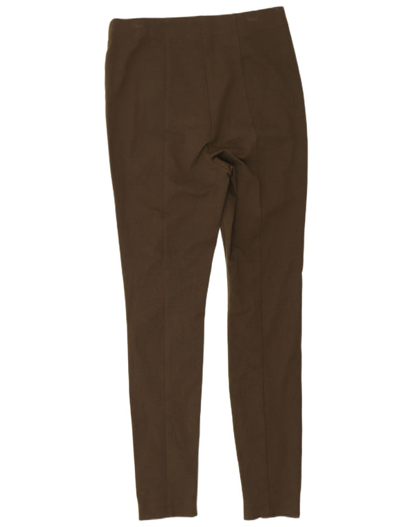 Marks & Spencer Damen Skinny Freizeithose UK 12 Medium W30 L29 Khaki