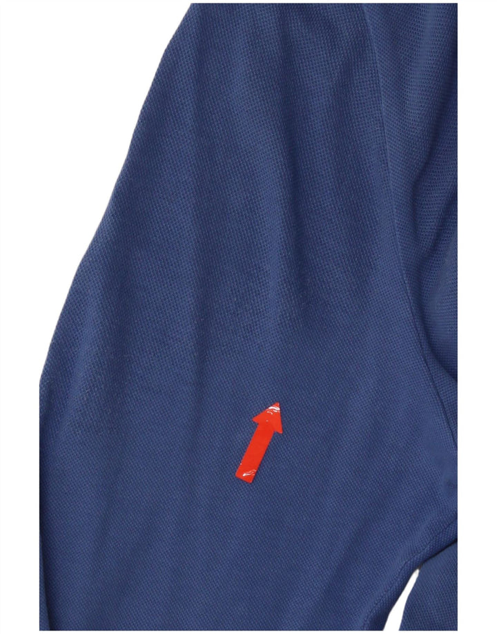 Brooksfield Herren Slim Fit Hemd IT 46 Small Blau Baumwolle