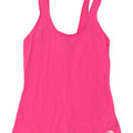The North Face Damen-Weste-Oberteil UK 8 Small Rosa Baumwolle
