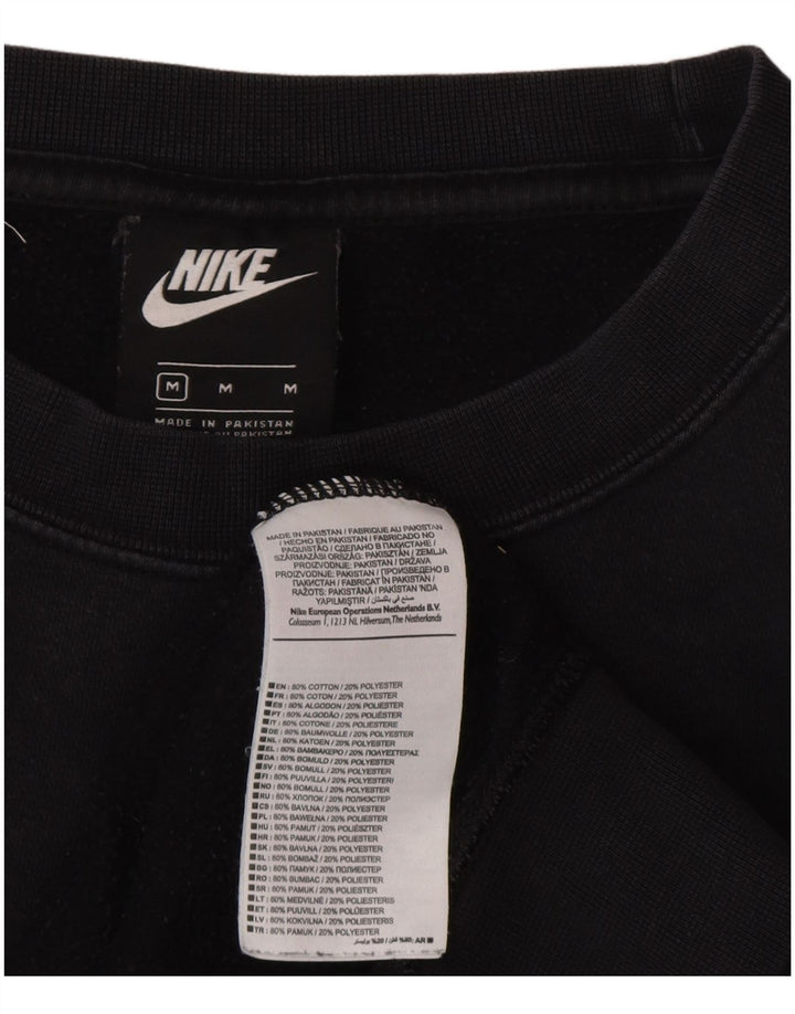 Nike Herren-Sweatshirt-Pullover, mittelschwarz, Baumwolle