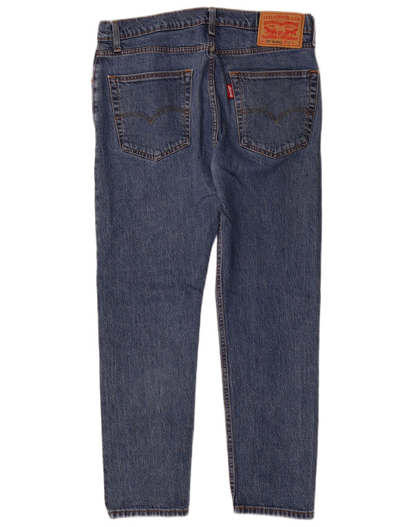 Levi's Herren 502 Hi-Ball Tapered Jeans W34 L30 Blaue Baumwolle