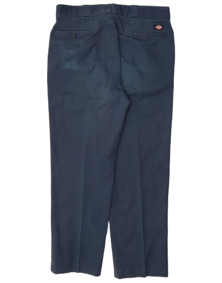 Dickies gerade Chino-Hose für Herren, W40, L32, marineblaues Polyester