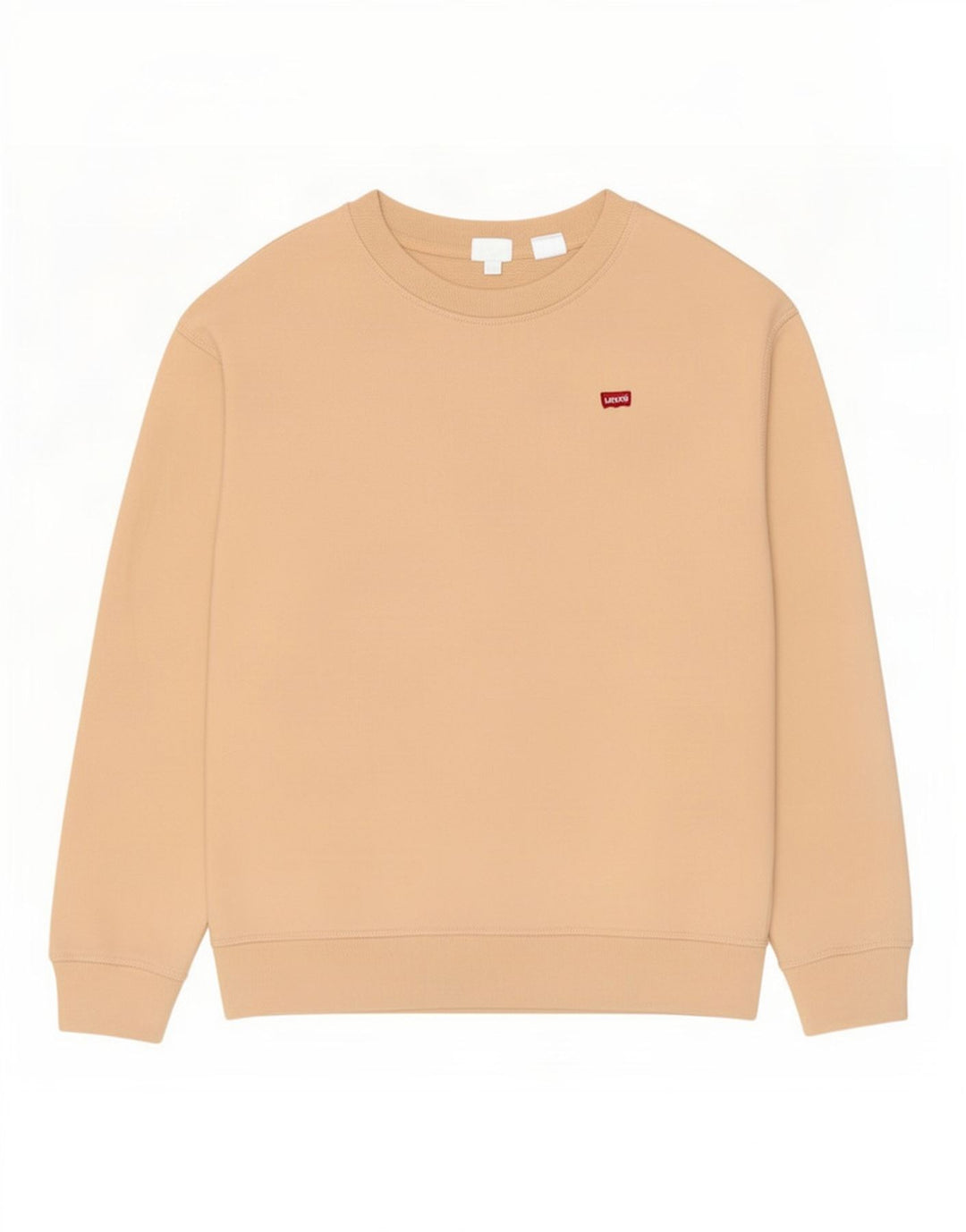 Levi's Damen-Sweatshirt in Übergröße, Größe S, Beige, Baumwolle, UK 10