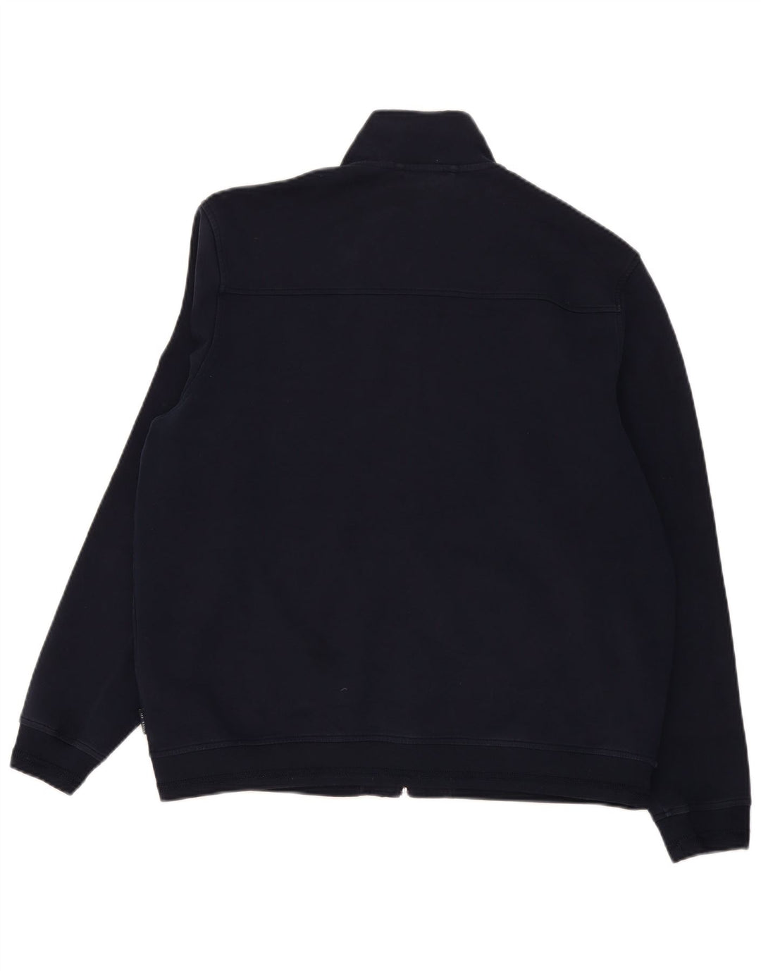 Ted Baker Herren-Trainingsanzug, Oberteil, Jacke, Größe 7 3XL, marineblaue Baumwolle