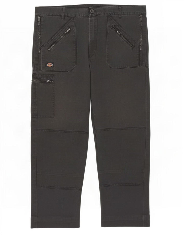 Dickies Gerade Herren-Cargohose W42 L28 Schwarzes Polyester