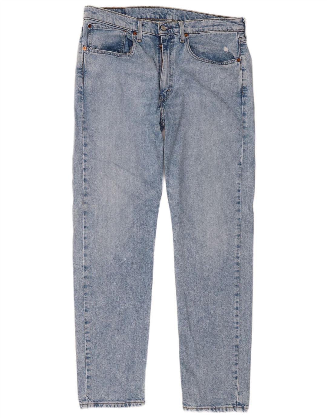 Levi's Herren 502 Tapered Jeans W34 L32 Blaue Baumwolle
