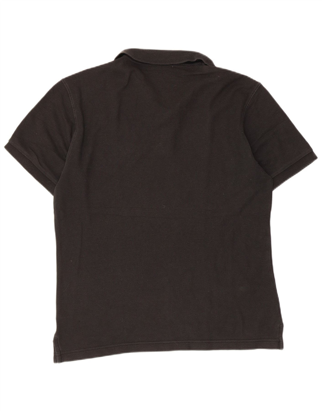 Fila Herren Poloshirt Small Schwarz Baumwolle