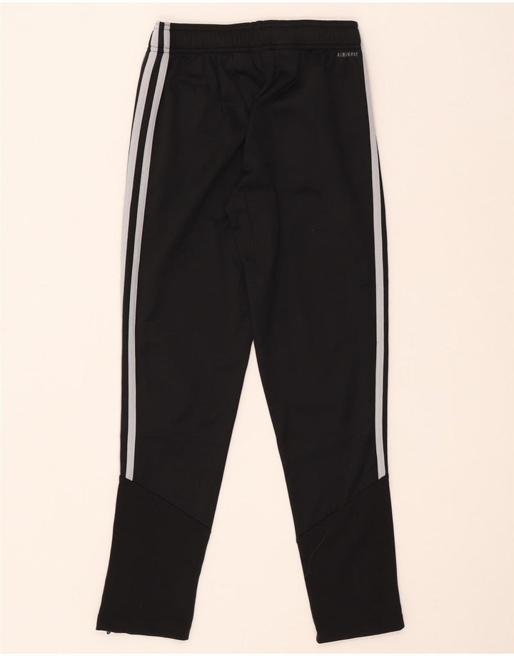 Adidas Trainingshose für Jungen, 11–12 Jahre, schwarzes Polyester