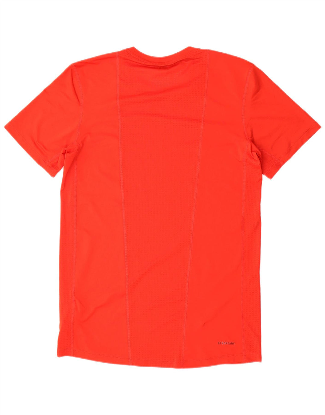 ADIDAS Herren Aeroready T-Shirt Top Großes rotes Polyester