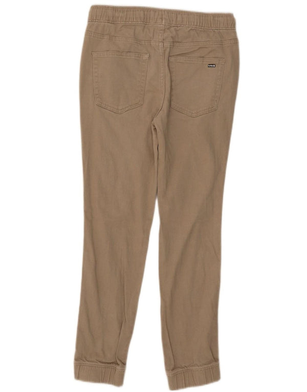 Hurley Mädchen-Jogginghose, Freizeithose, 10–11 Jahre, Größe M, W27, L24, Beige