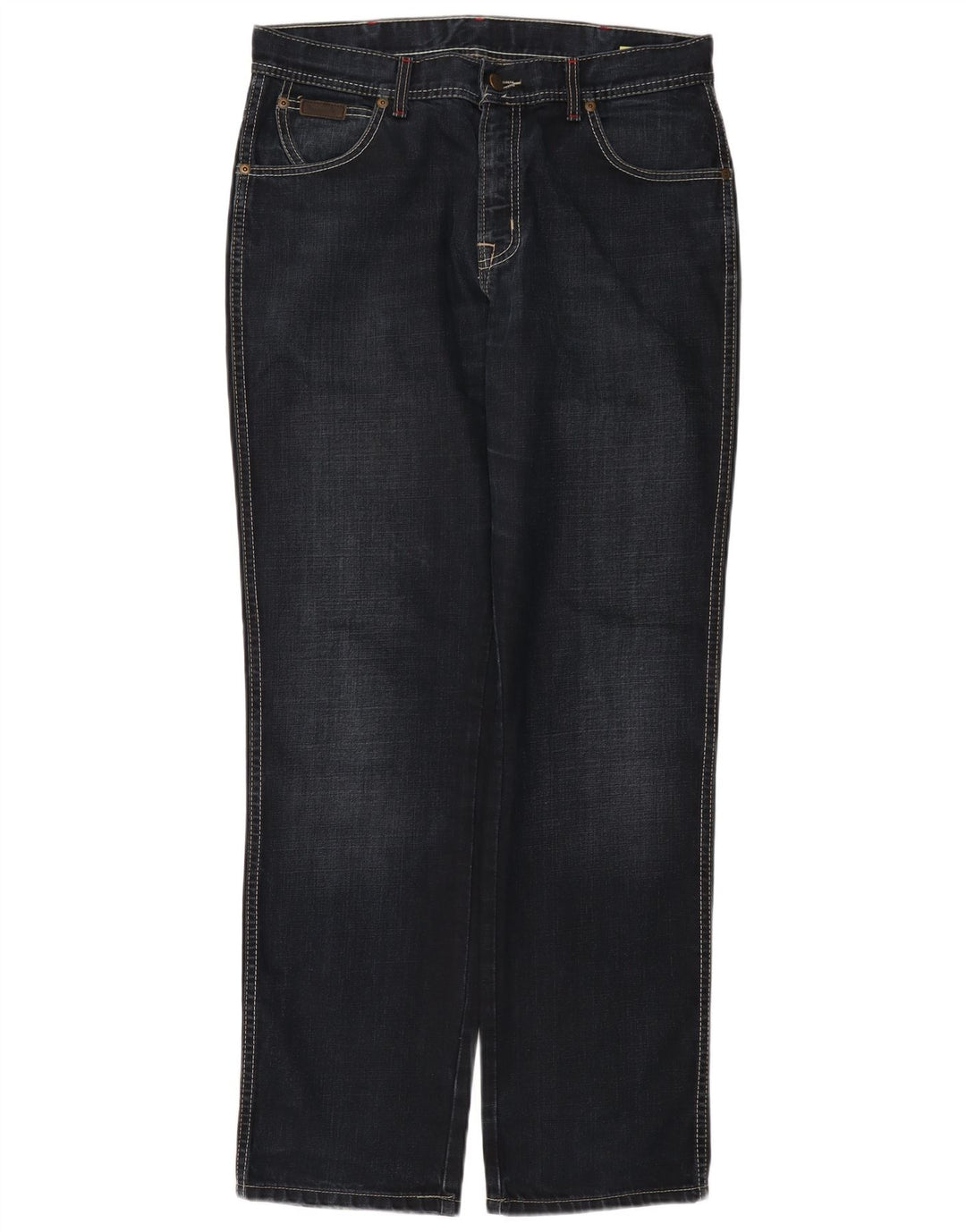 Wrangler Herren Texas Straight Jeans W35 L32 Marineblau Baumwolle