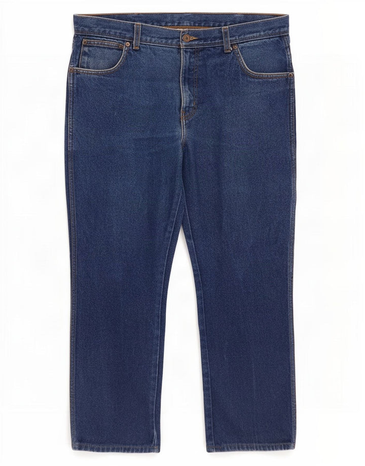 Wrangler Herren-Jeans mit normaler Passform, gerade Passform, W36, L30, Blau, Baumwolle