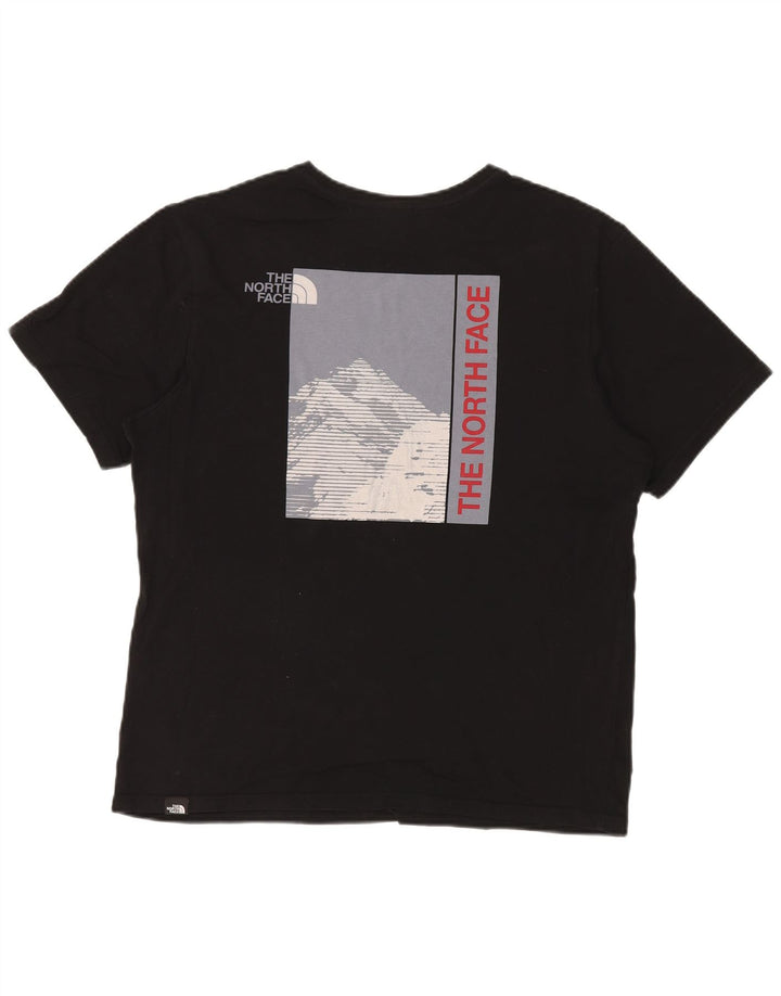 The North Face Herren-T-Shirt mit Grafik, Größe L, Schwarz