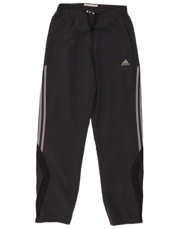 Adidas Damen Trainingshose Jogger UK 12 Mittelgrau Farbblock
