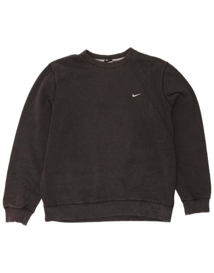 Nike Herren Sweatshirt Pullover XL Schwarz Baumwolle