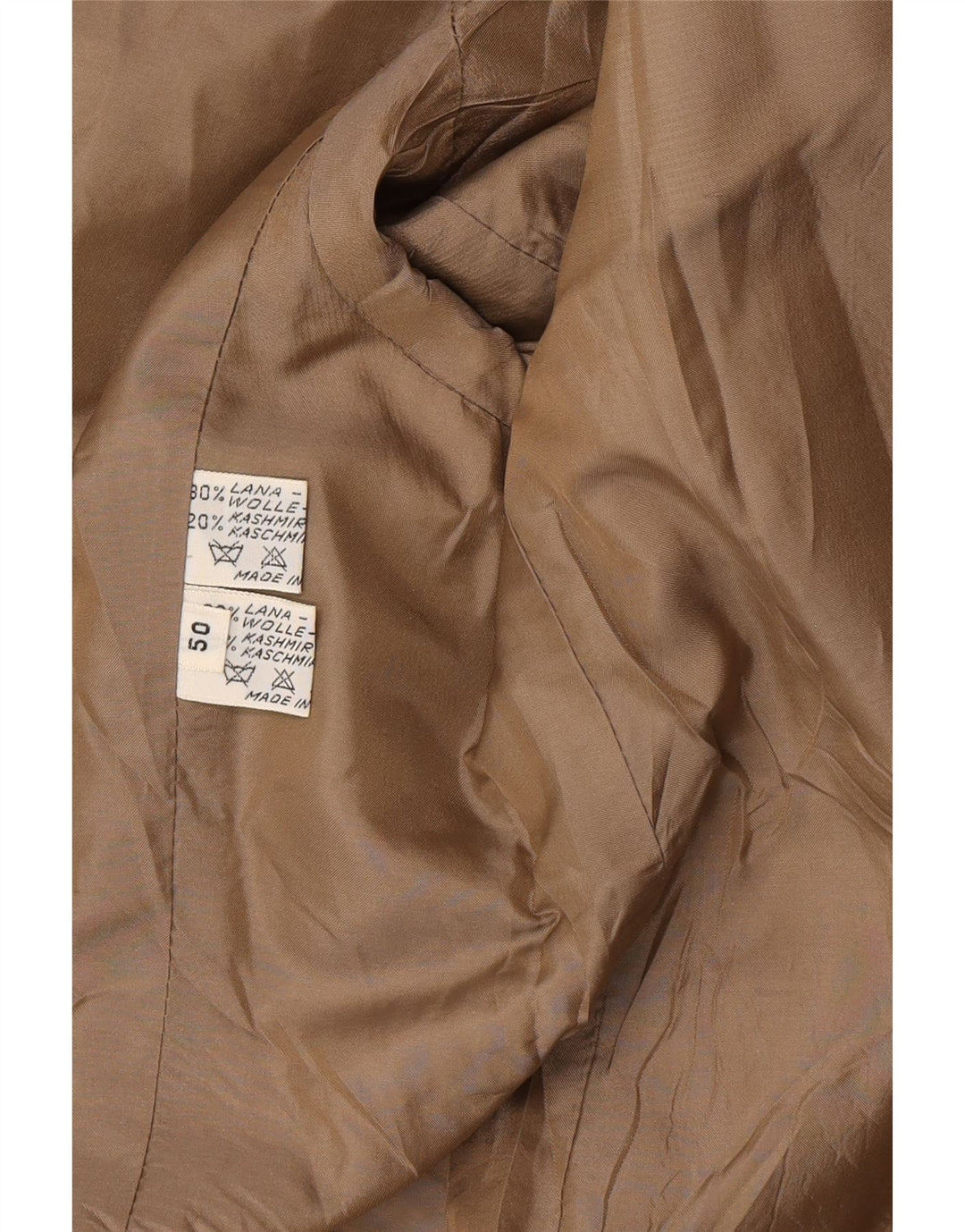 Herno Donna Damen 2-Knopf-Blazerjacke IT 50 XL Braune Hahnentrittwolle
