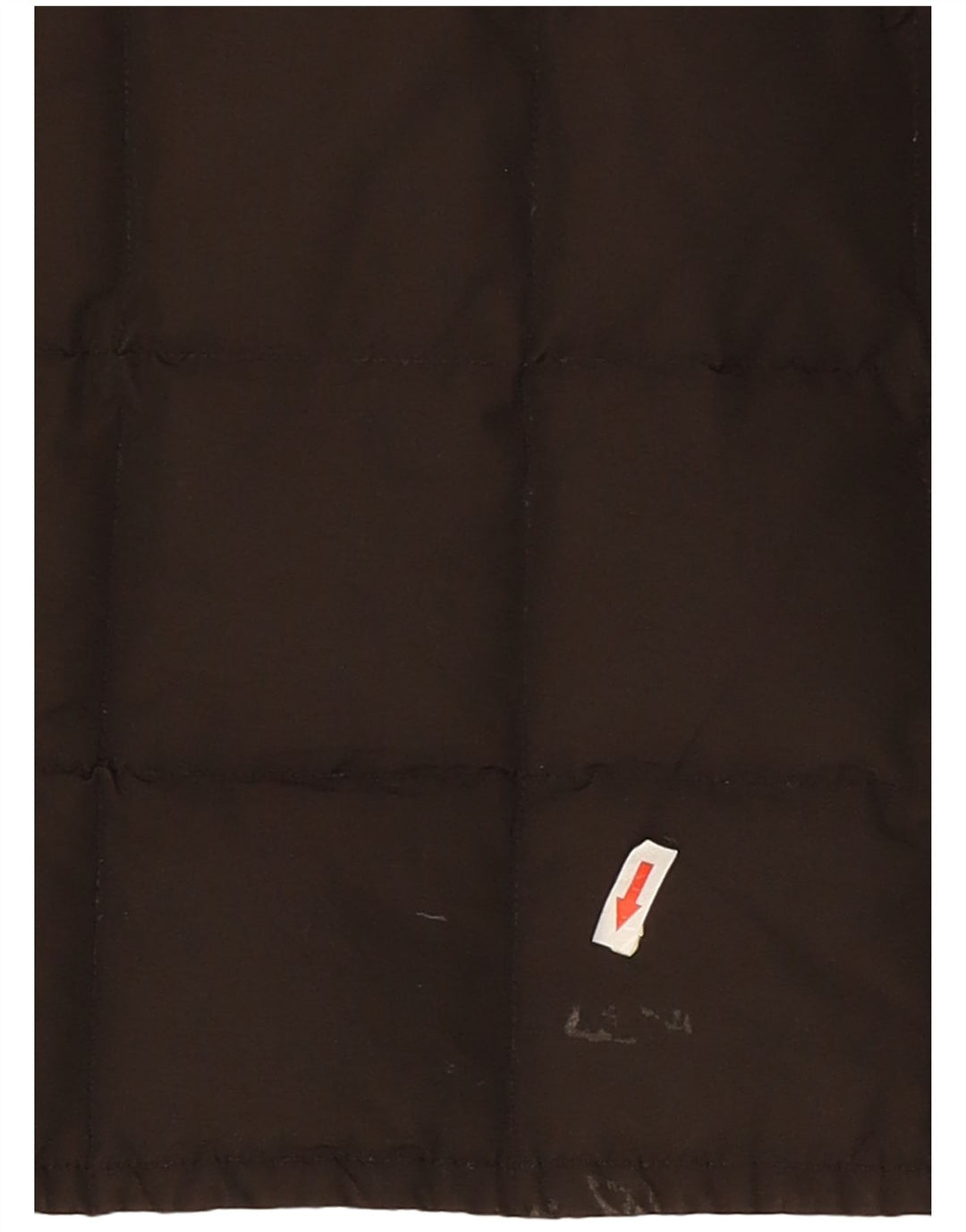 Woolrich Wattierter Damenmantel mit Kapuze, UK 12, mittlere Khaki-Baumwolle