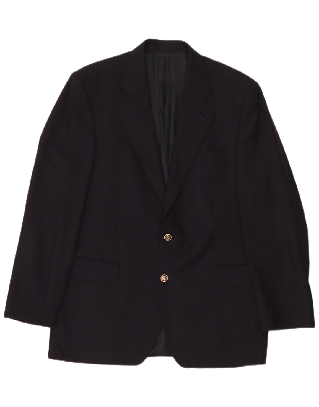 Magee Herren-Blazer mit 2 Knöpfen, UK 42, XL, Marineblau, Schurwolle