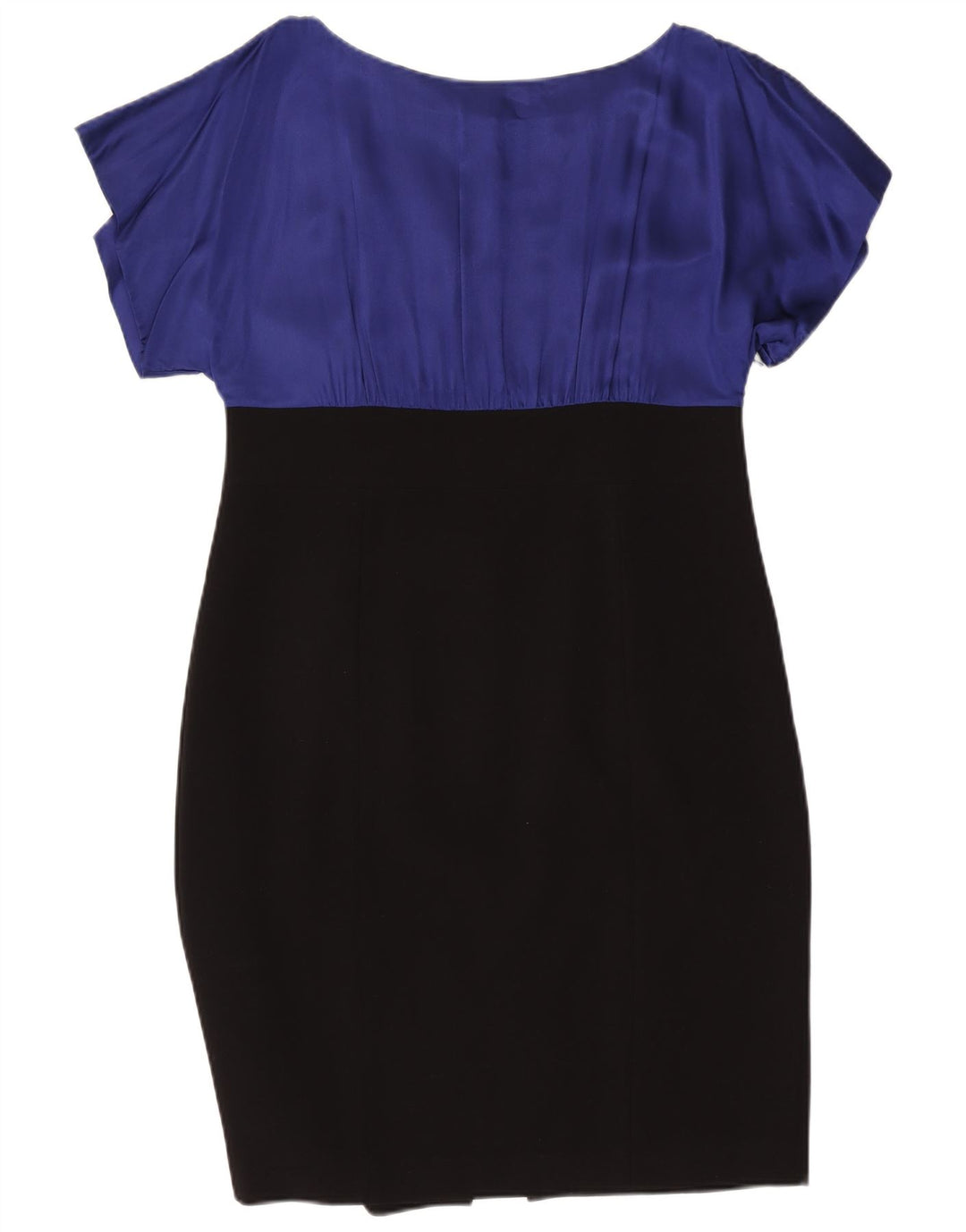 COAST Damen Etuikleid UK 18 XL Schwarzes Colourblock-Polyester