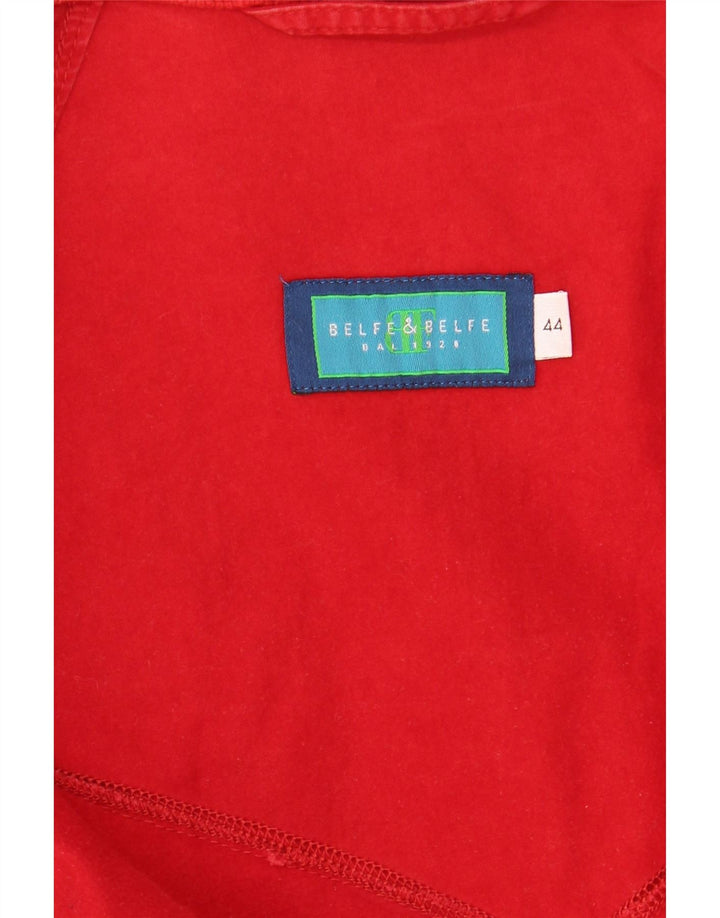 Belfe & Belfe Damen Übergroße Bomberjacke IT 44 Mittelrot