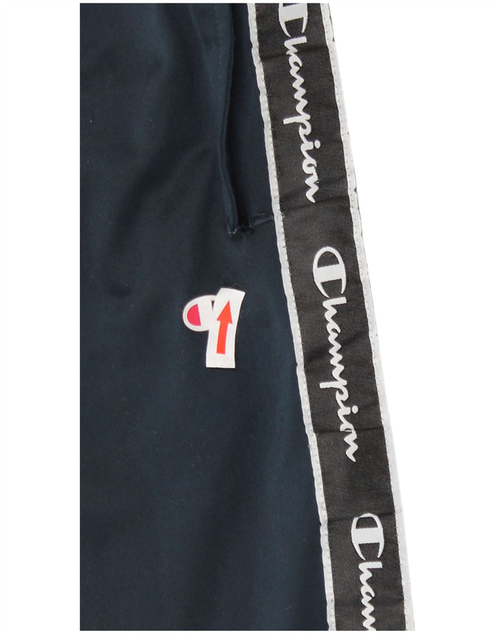 Champion Herren-Trainingshose mit Grafik, Größe L, Marineblau, Polyester