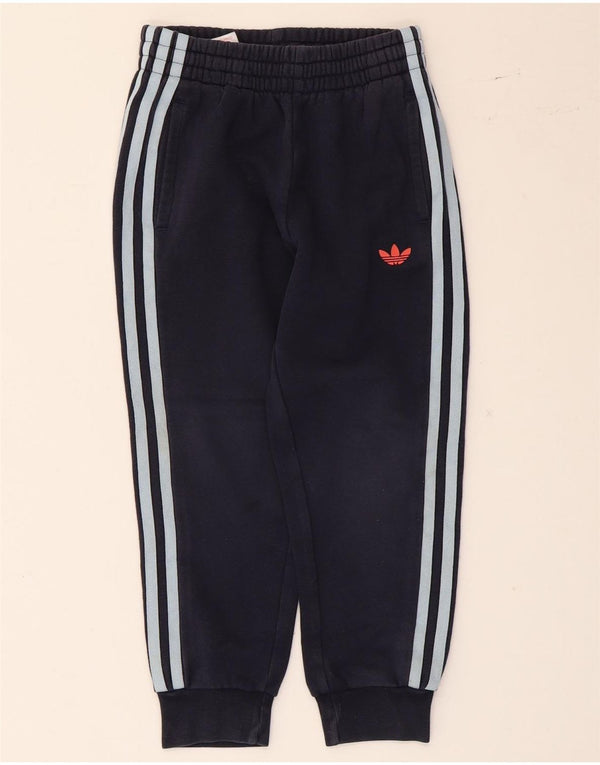 Adidas Jungen Trainingshose Jogger 5-6 Jahre Marineblaue Baumwolle