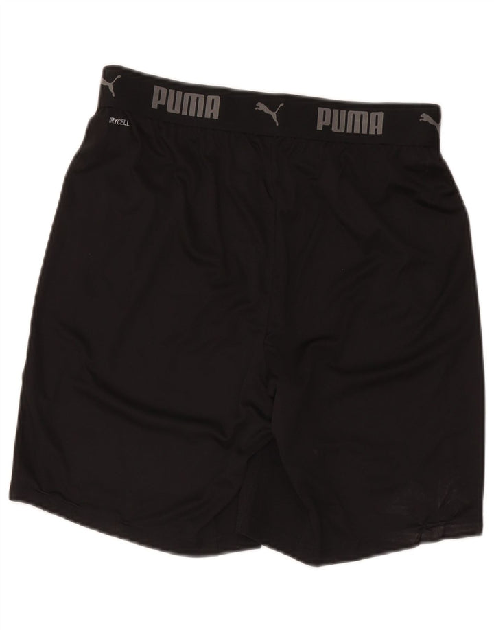 Puma Herren Graphic Sport Shorts Medium Schwarz Polyester