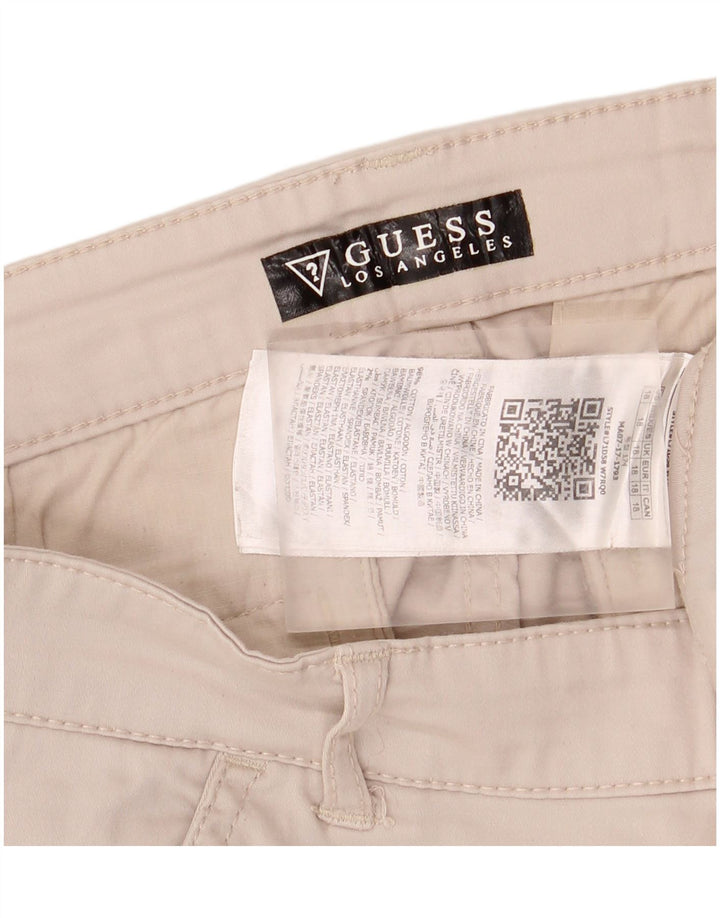 Guess Chino-Shorts für Jungen, 15–16 Jahre, XL, W30, beige Baumwolle