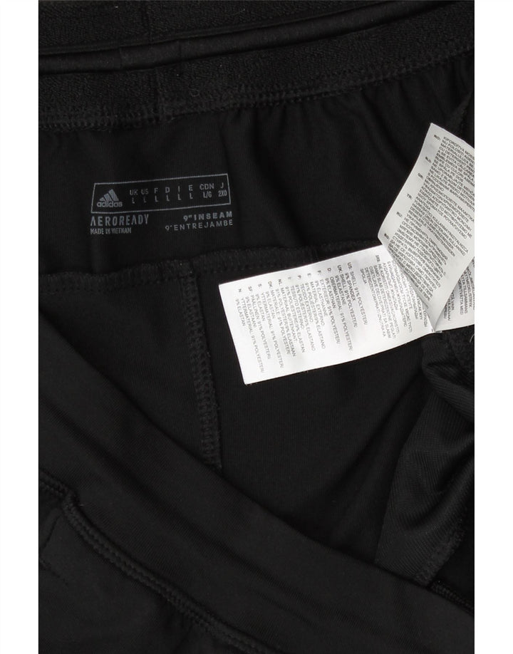 Adidas Herren Aeroready Graphic Sport Shorts Large Schwarz Polyester