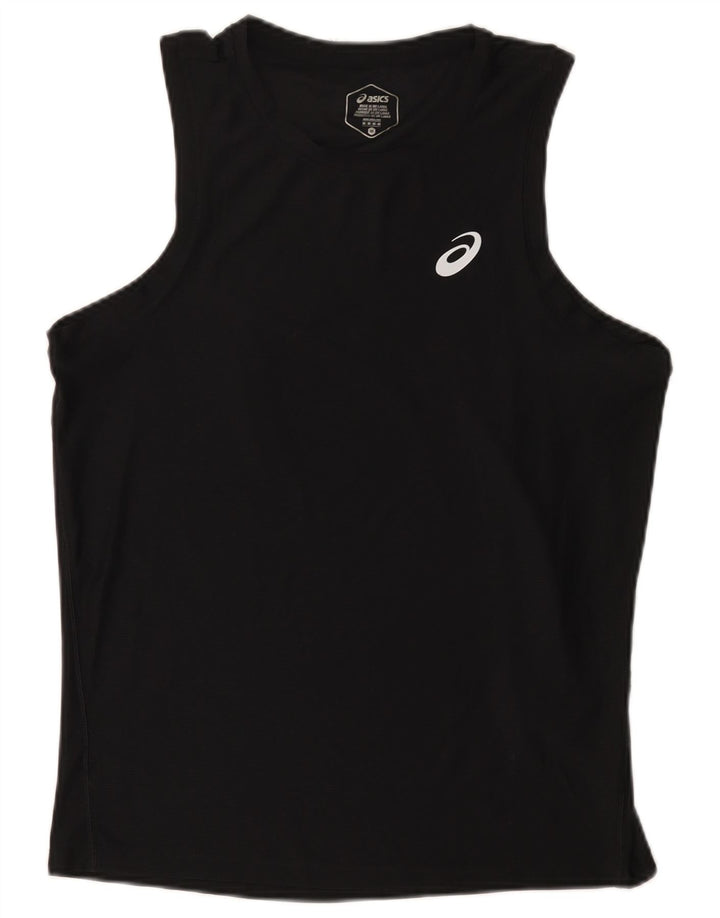 Asics Herren Weste Top Medium Schwarz Polyester