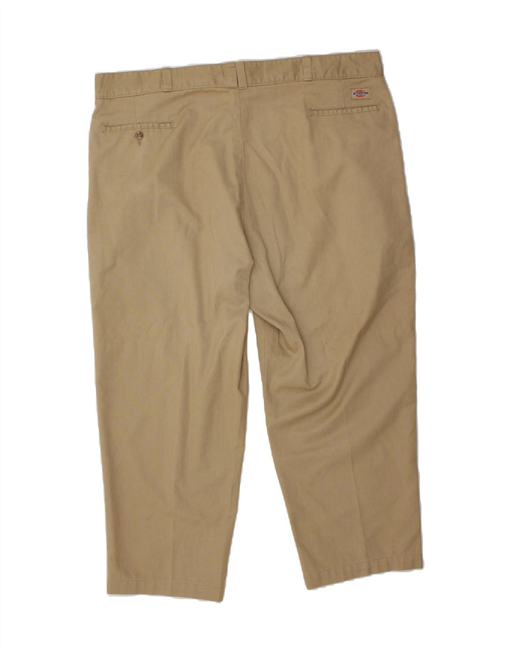 DICKIES Mens Pegged Cropped Trousers W42 L25  Beige Vintage Dickies and Second-Hand Dickies from Messina Hembry 
