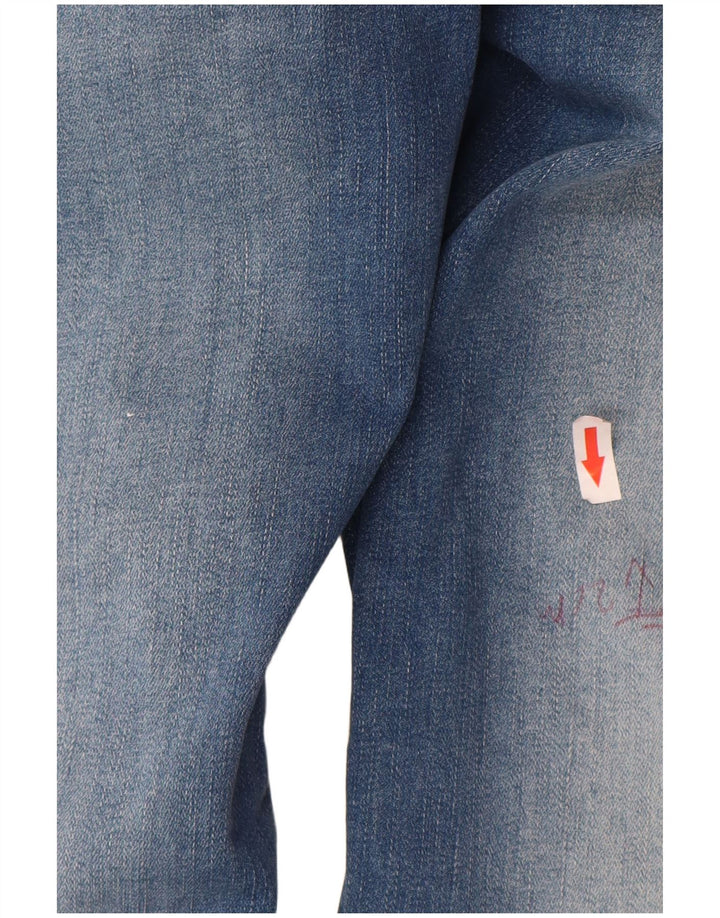 G-Star Herren Slim Jeans W34 L32 Blaue Baumwolle