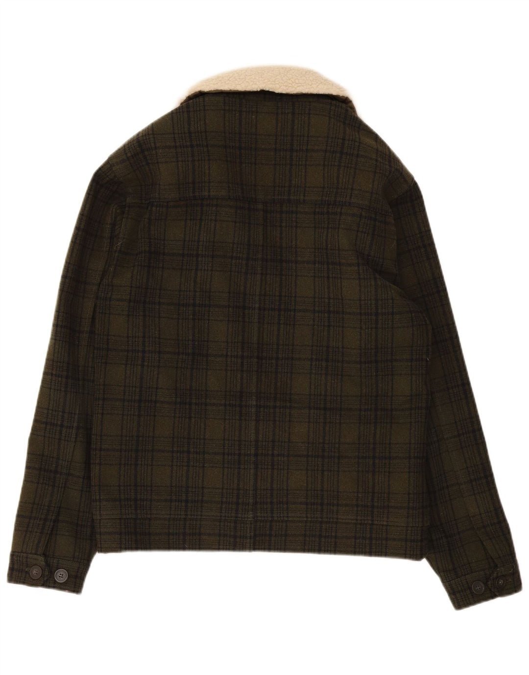 Minimum Herren-Windbreaker-Jacke, Gr. 40, groß, grün kariert